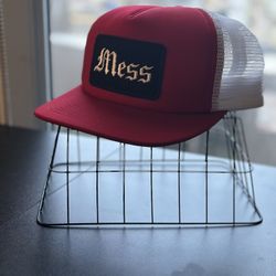 Supreme Mess Mesh Back 5-Panel Red 2023 ** New/ Never Worn **