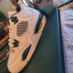 Air Jordan Retro 4 Oxidized Green