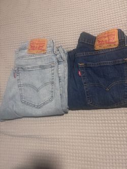 2 pair Levis 541s blue