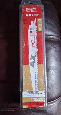 Milwaukee Sawzall Blades