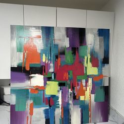 Hand Painted Abstract Oil Painting