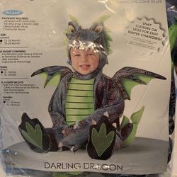 12-18 month dragon Halloween costume
