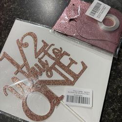 1/2 BIRTHDAY PROPS