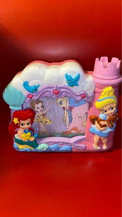 Rare Disney baby princess scrolling music picture box