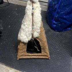 Vintage Mini Native American Teepee 