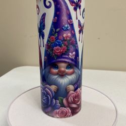 20oz Tumbler With 3 Gnomes, New , (item T-206)