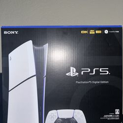 Sony PS5 Digital Edition Console - White
