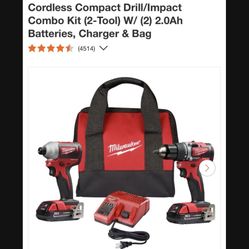 Milwaukee Drill Set