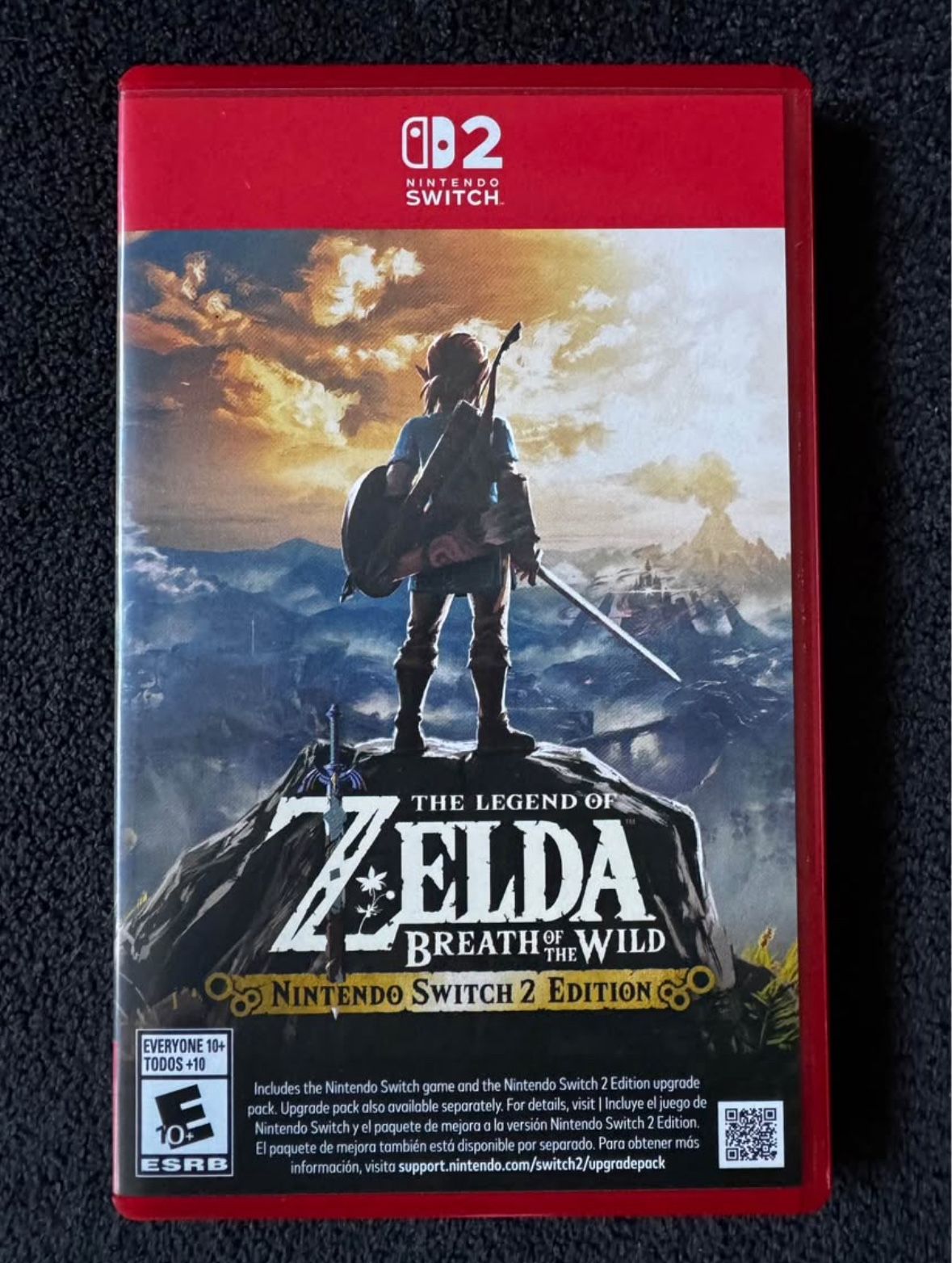 Nintendo Switch 2- Zelda Breath Of The Wild 