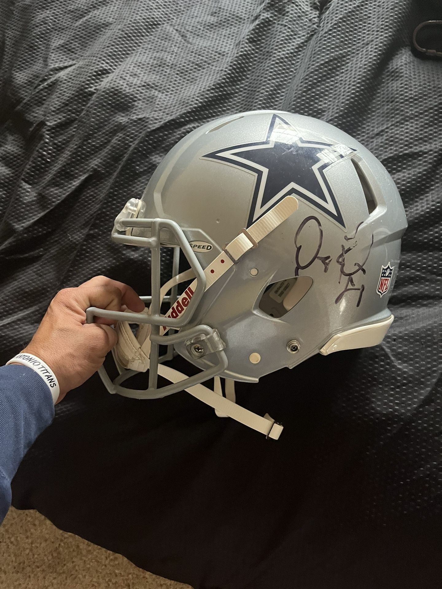 Dallas Cowboys Football Helmets