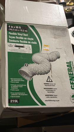 Flexing vinyl duct