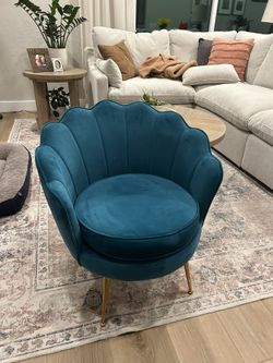 Velvet Chair - Like New $75