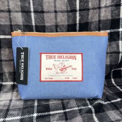 True Religion Make Up Bag New