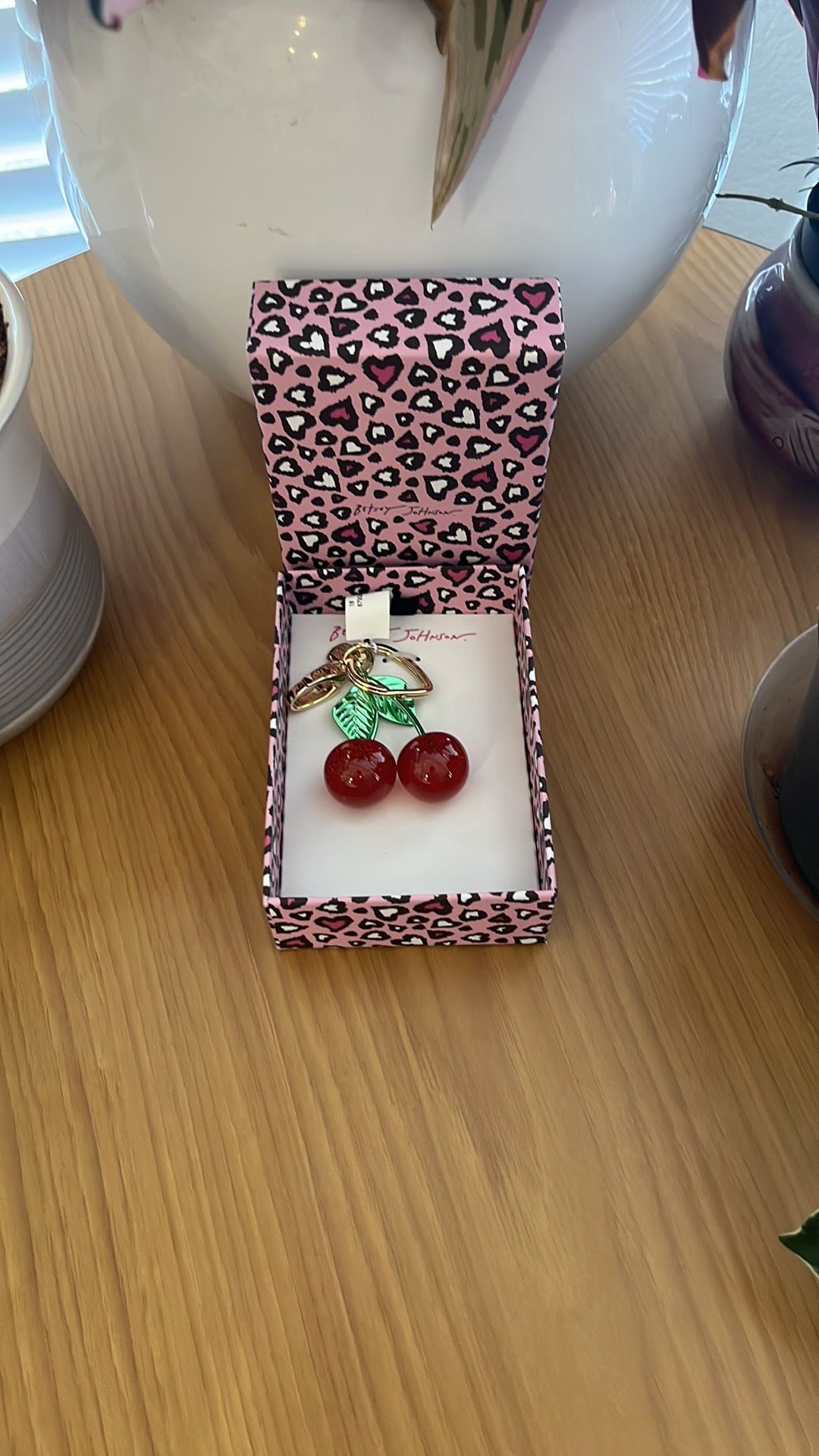 Betsy Johnson Bag Charm - New!