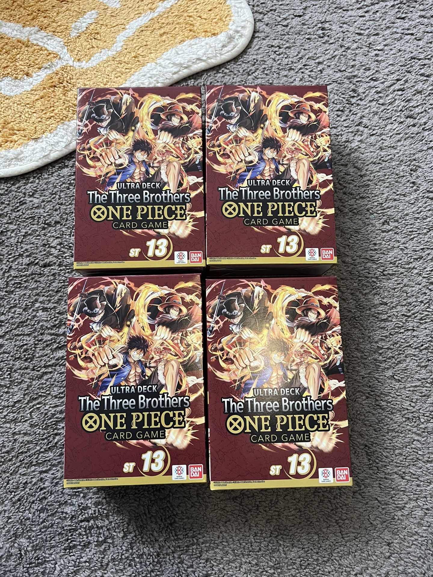 One piece card game the three brothers