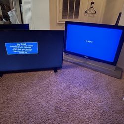 40” & 32” Plasma TV’s $95