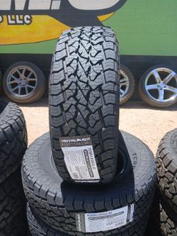 New set of tires 265 70 16 ROYALBLAK AT