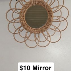 Flower Mirror $10 