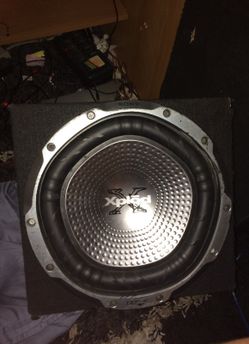 12" xplōd Sony subwoofer