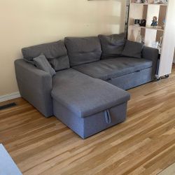 Storage/Bed Sectional Couch