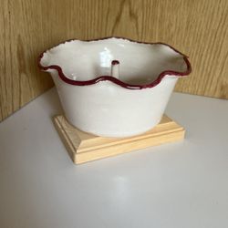 Pottery Apple Baker