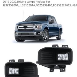Pair Of Fog Lights Replacements Fit 2018 To 2020 Ford F150 