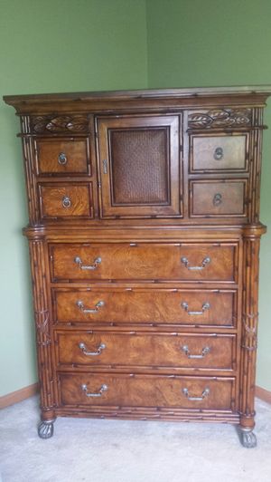 West Indies Tall Boy Dresser For Sale In Hampshire Il Offerup