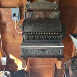 Antique National Cash Register