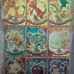 Pokemon Topps Series 1 Cards 
