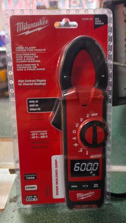 Milwaukee 600A Clamp Meter for HVAC/R