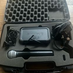 Shure Sm 58 Wireless Mic