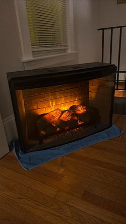 Fire place insert.