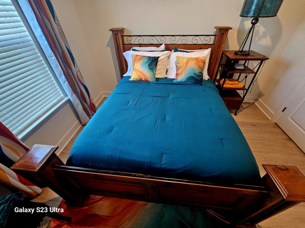 Elegant QUEEN Bed Frame Downsizing Deal S125 OBO