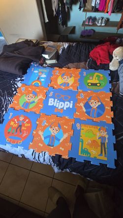 Blippi Toddler Foam Mat $15