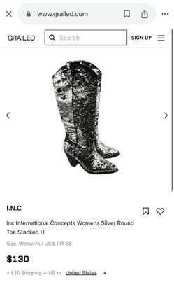 Women’s Sequin Boots