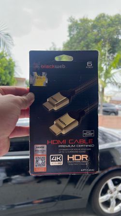 HDMI cable 6 feet