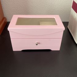 Small Pink Jewelry Box