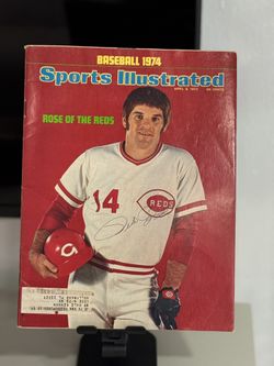 Pete Rose Sports Illustrated Signed  