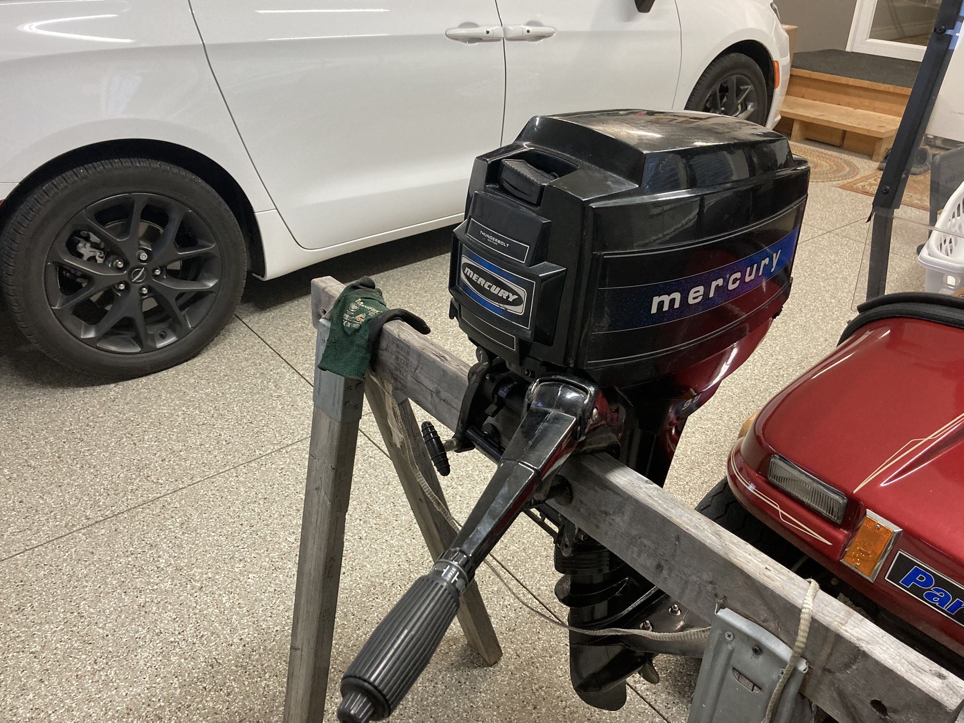 9.8 Mercury Long shaft Outboard