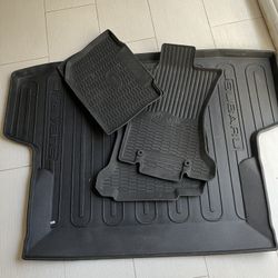 Subaru Floor Mats And Cargo Mat
