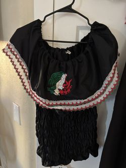 Mexican Embroidered Blouse