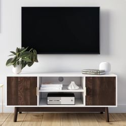 Walnut TV stand 