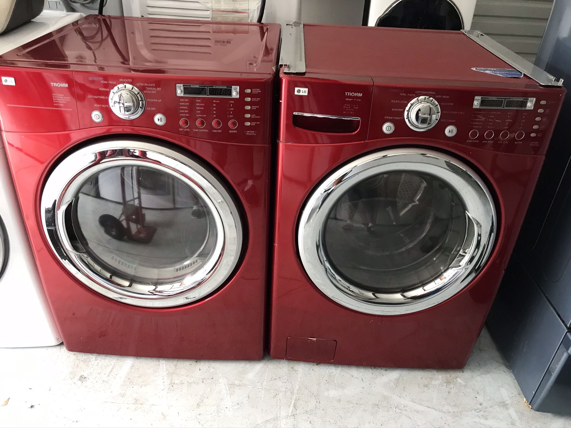 Lg Washer And Dryer Set Electric