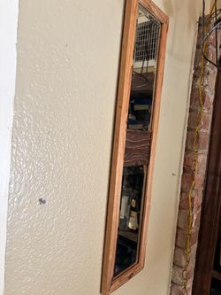 Handmade wall mirror