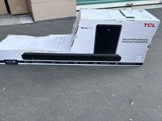 TCL S CLASS 2.1 CHANNEL SOUND BAR WITH DTS VIRTUAL: X AND WIRELESS SUBWOOFER - # S4210