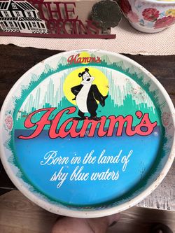 Vintage beer trays