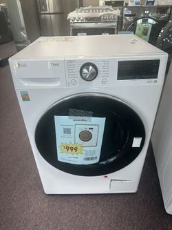 LG Open Box 24” Inch All In One Washer/Dryer Combo With 1 Year Warranty 