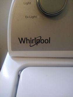 WHIRLPOOL WASHER TOP LOAD