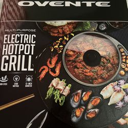 OVENTE Electric Hotpot And Grill Combo(NEW)