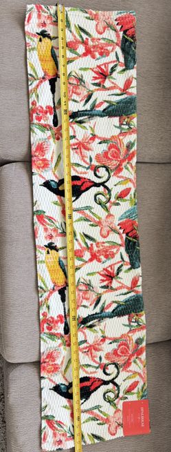 2 Opalhouse bath and 2 hand towel with colorful birds and flowers